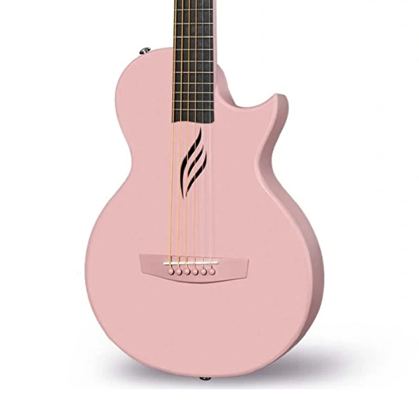 Enya NOVA GO PK Pembe Renk Akustik Gitar